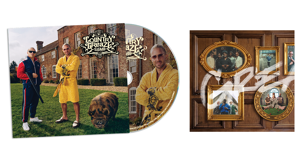 COUNTRY GREAZE CD + Signed Full Colour Booklet PRE ORDER