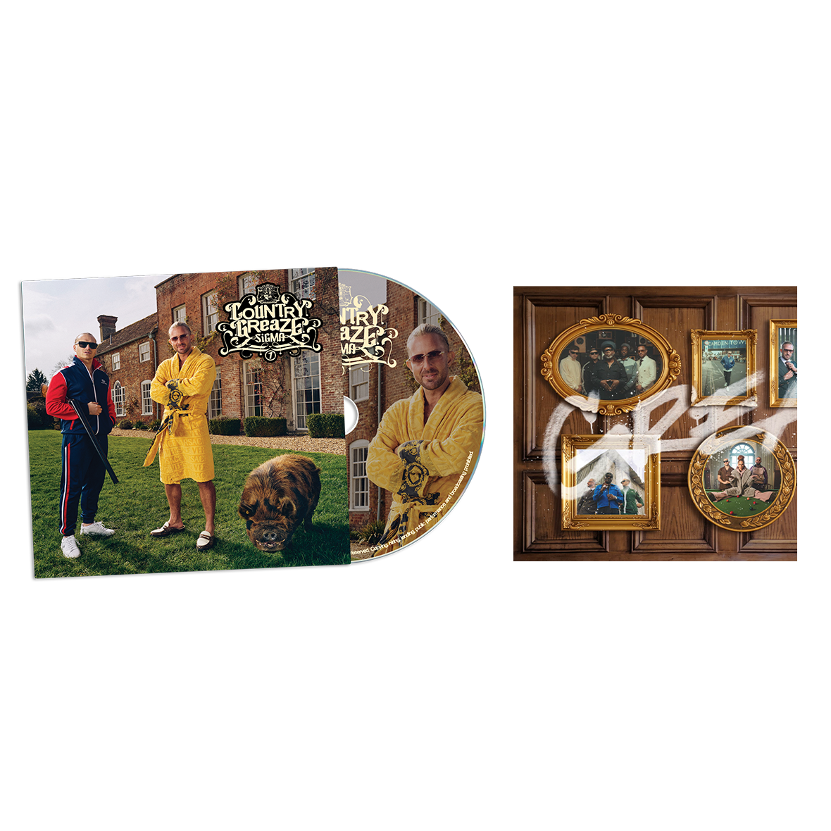 COUNTRY GREAZE CD + Signed Full Colour Booklet PRE ORDER