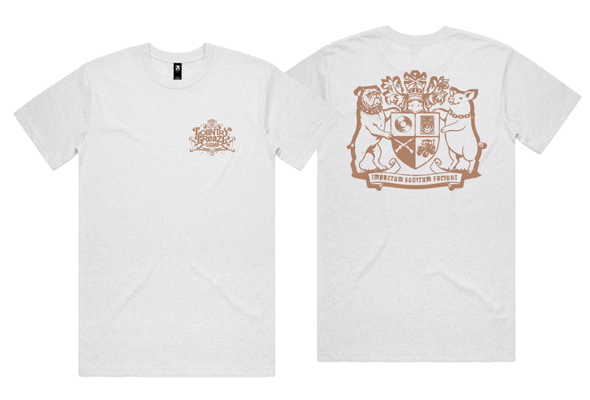 COUNTRY GREAZE T-Shirt (White) PRE ORDER