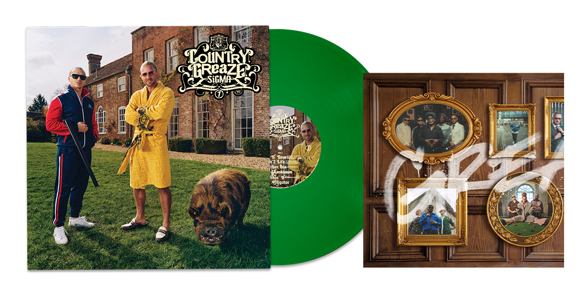 COUNTRY GREAZE 12" Vinyl + Signed Full Colour Booklet PRE ORDER