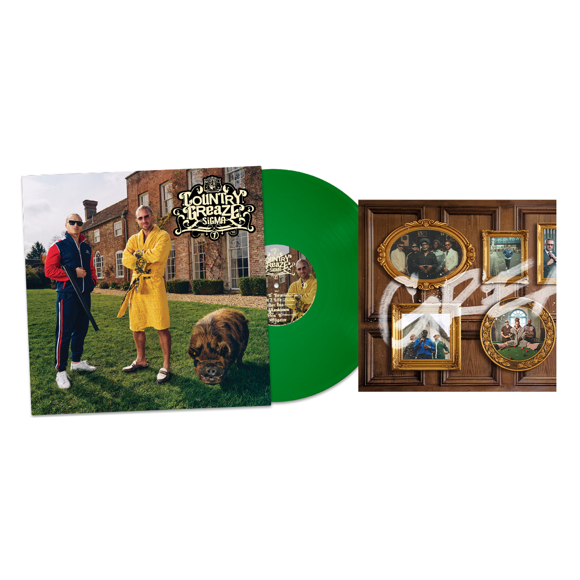 COUNTRY GREAZE 12" Vinyl + Signed Full Colour Booklet PRE ORDER